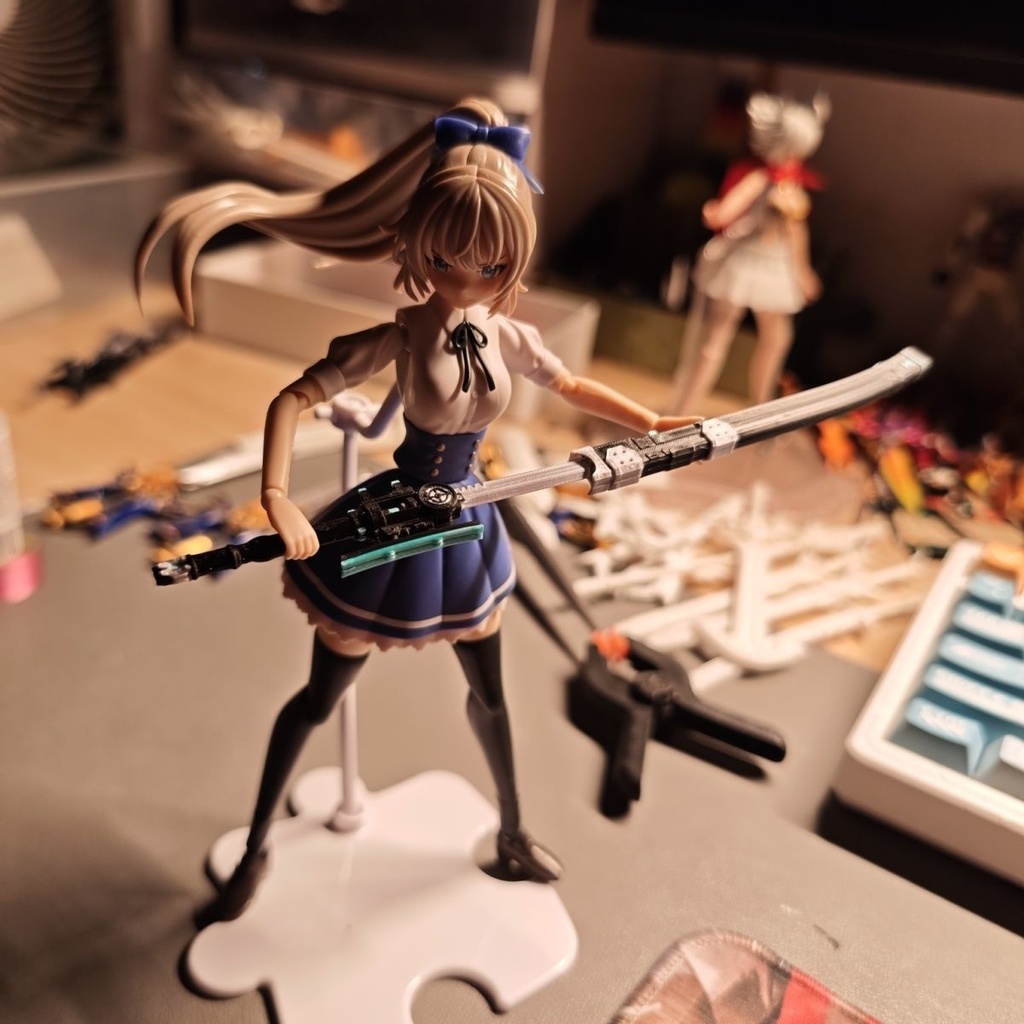 【月城柳】薙刀 メガミデバイス 1/12 1/10 武器