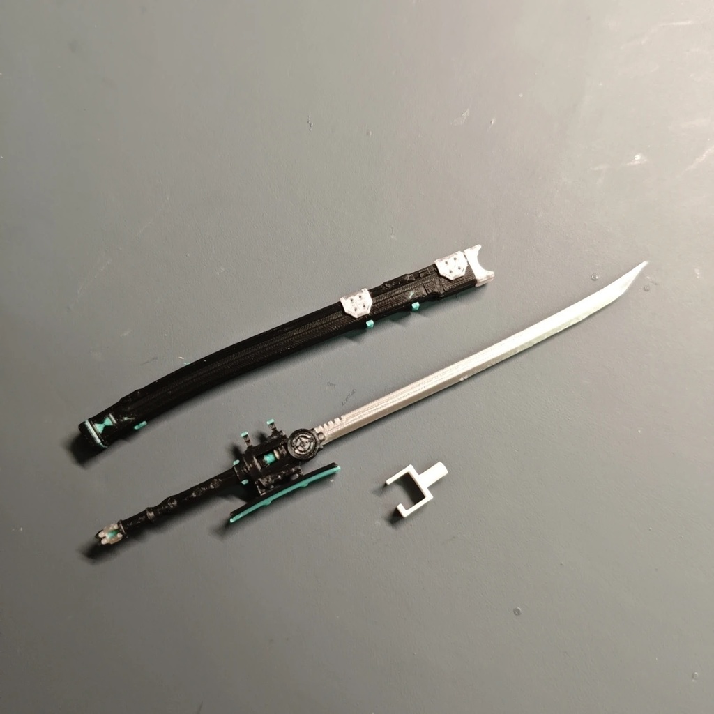 【月城柳】薙刀 メガミデバイス 1/12 1/10 武器