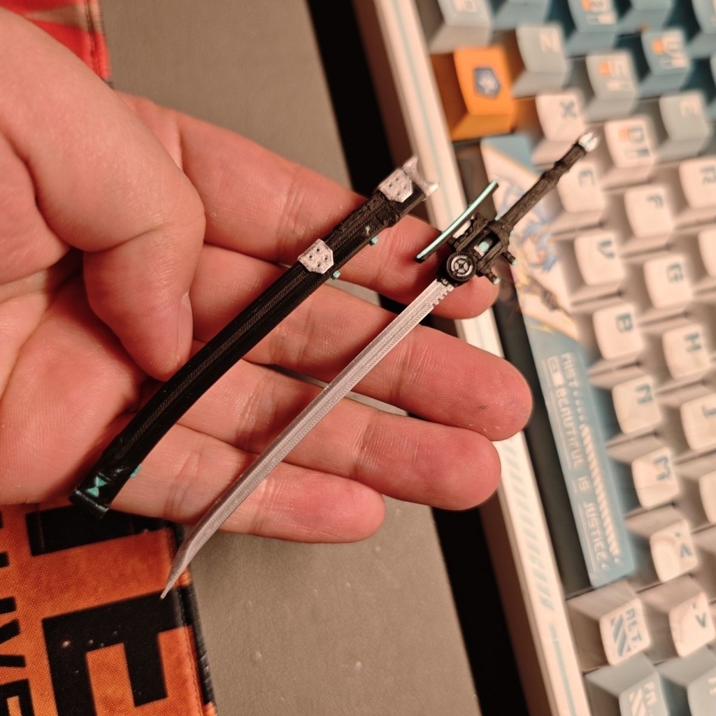 【月城柳】薙刀　メガミデバイス　1/12　1/10　武器