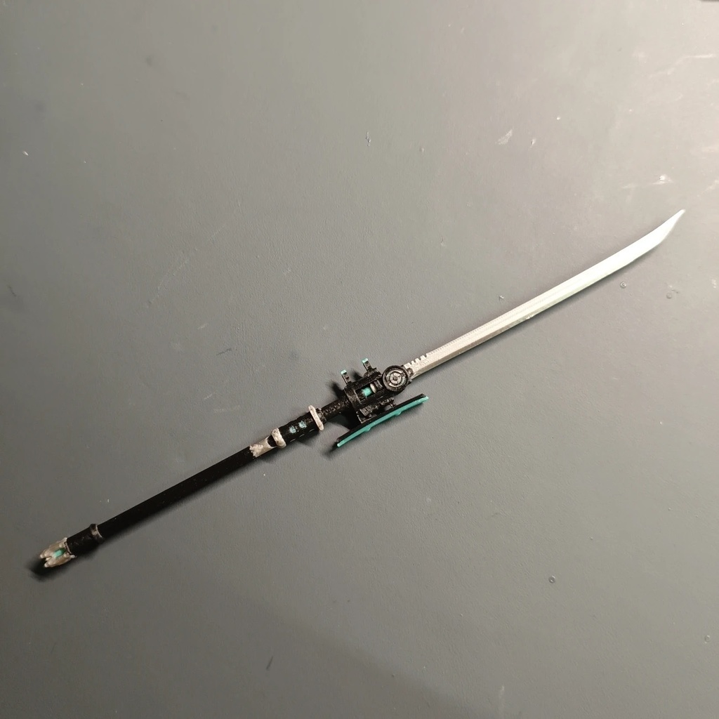 【月城柳】薙刀 メガミデバイス 1/12 1/10 武器