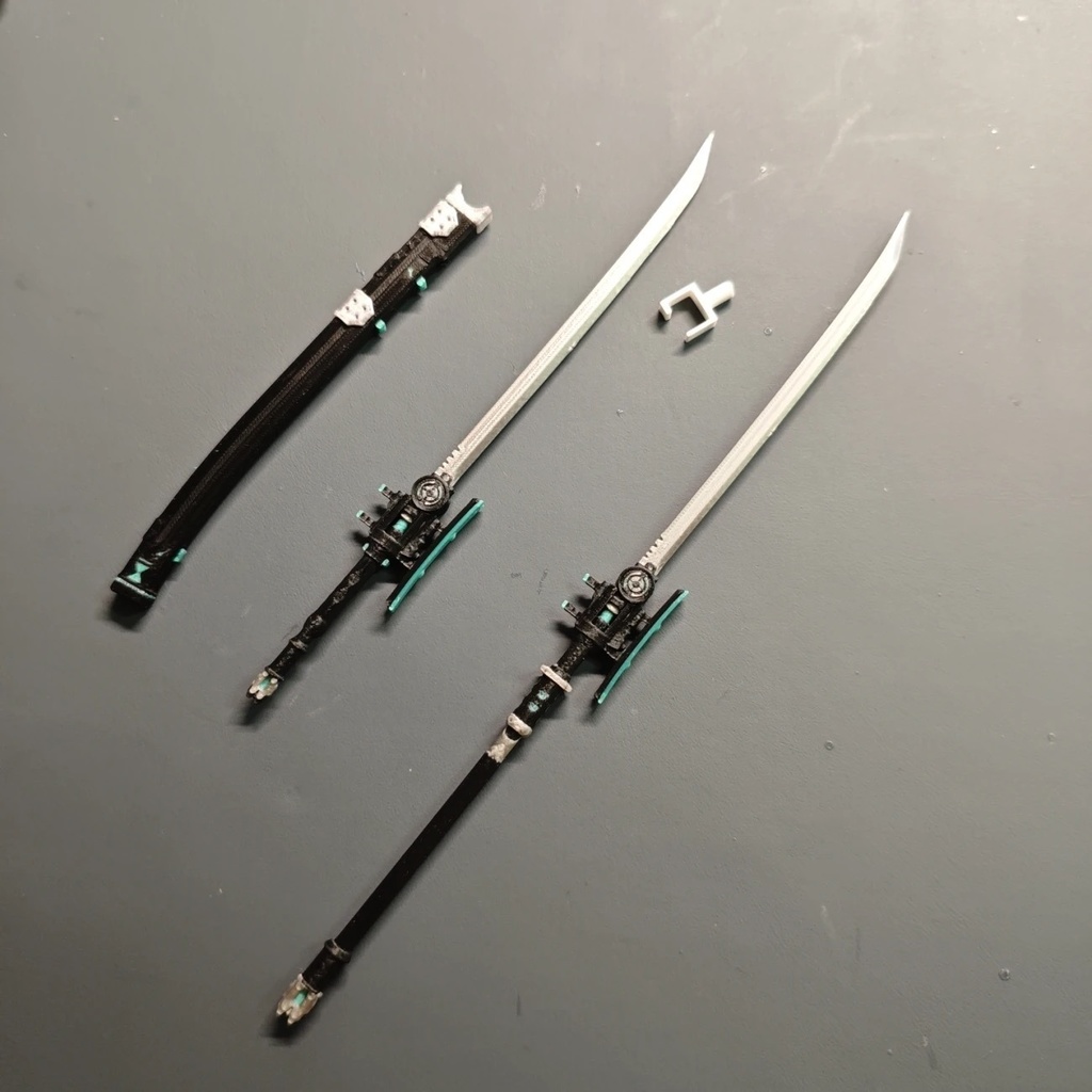 【月城柳】薙刀 メガミデバイス 1/12 1/10 武器