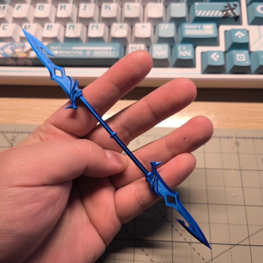 【タルタリヤ】長槍 双刃 メガミデバイス 1/12 1/10 武器