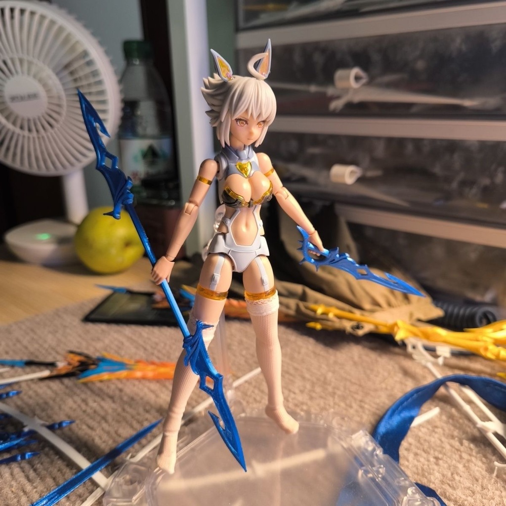 【タルタリヤ】長槍 双刃 メガミデバイス 1/12 1/10 武器