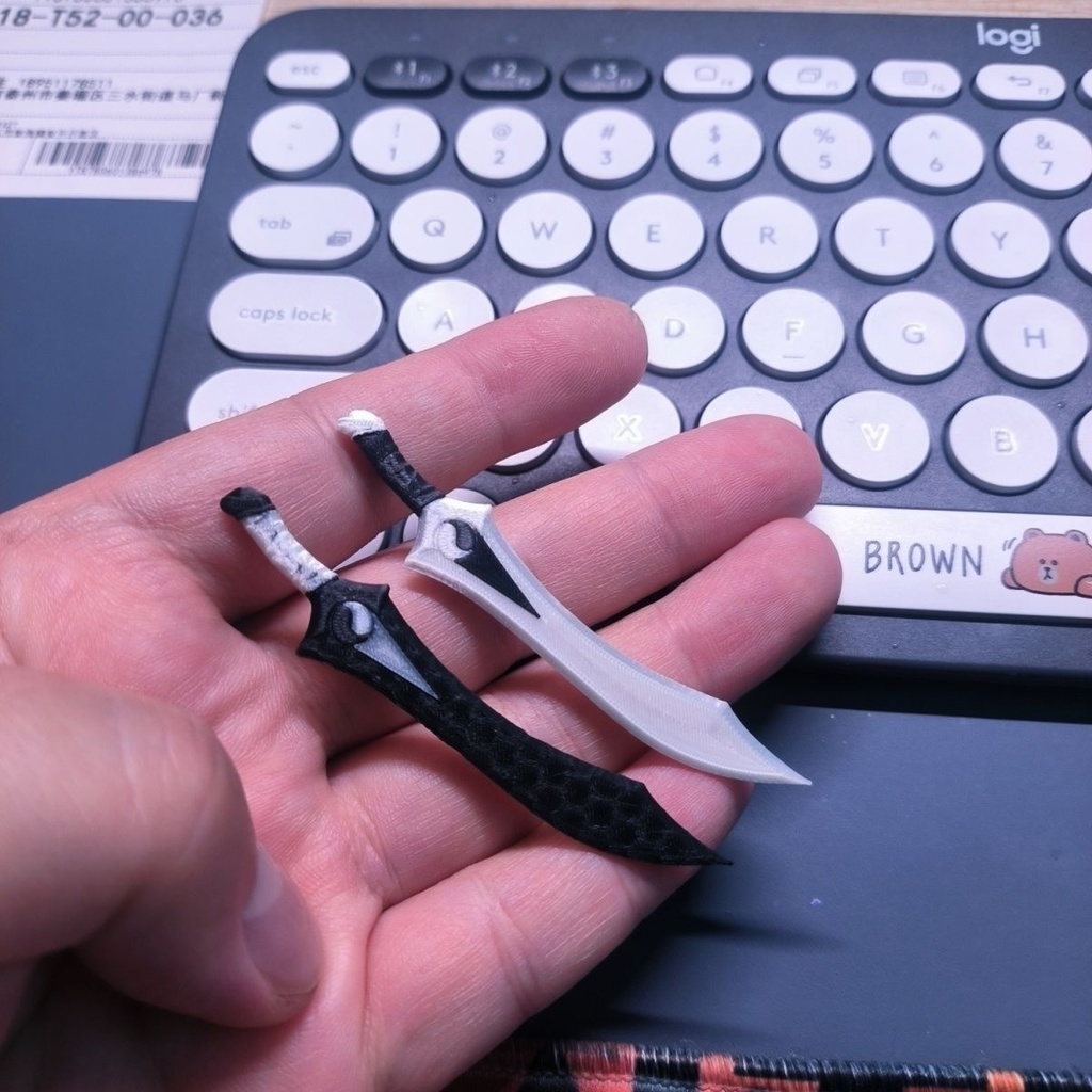 【アーチャー】 双刃　メガミデバイス　1/12　1/10　武器