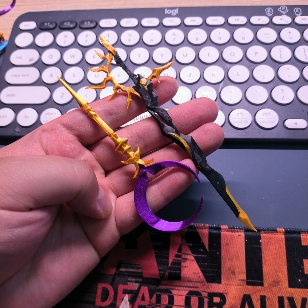 【ファイノン・黒】 剣　鎌　メガミデバイス　1/12　1/10　武器