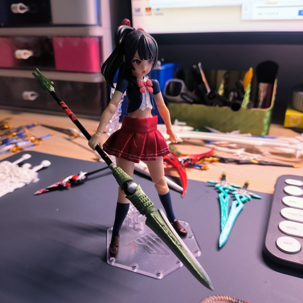 【丹恒】 撃雲 槍 メガミデバイス 1/12 1/10 武器