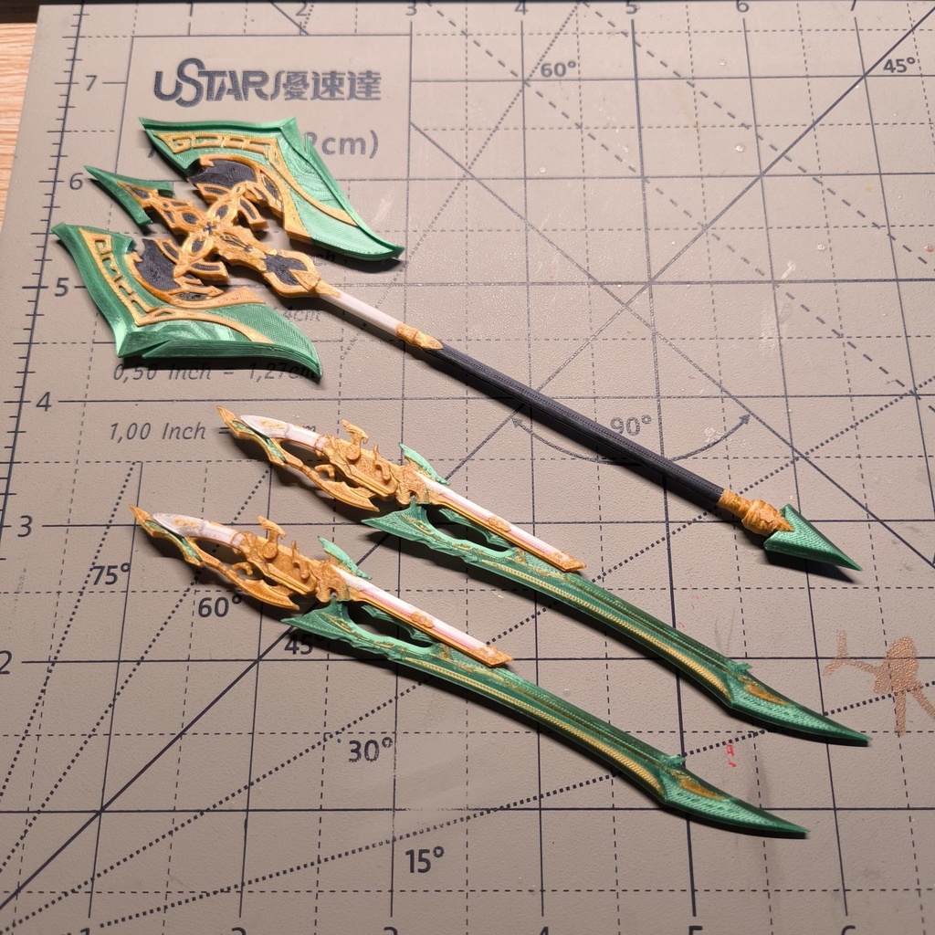 【飛霄】 斧　槍刃　メガミデバイス　1/12　1/10　武器