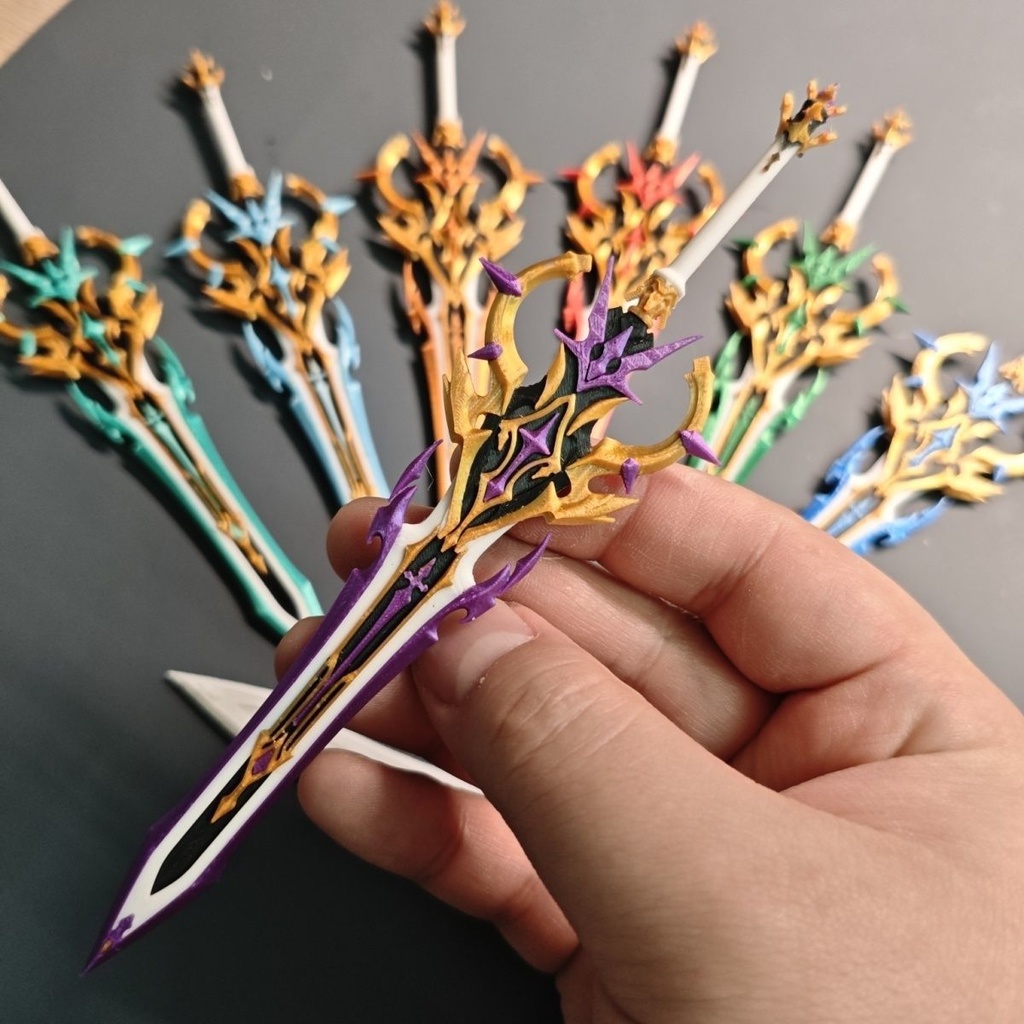 【煌烈・真化】 両手剣 メガミデバイス 1/12 1/10 武器