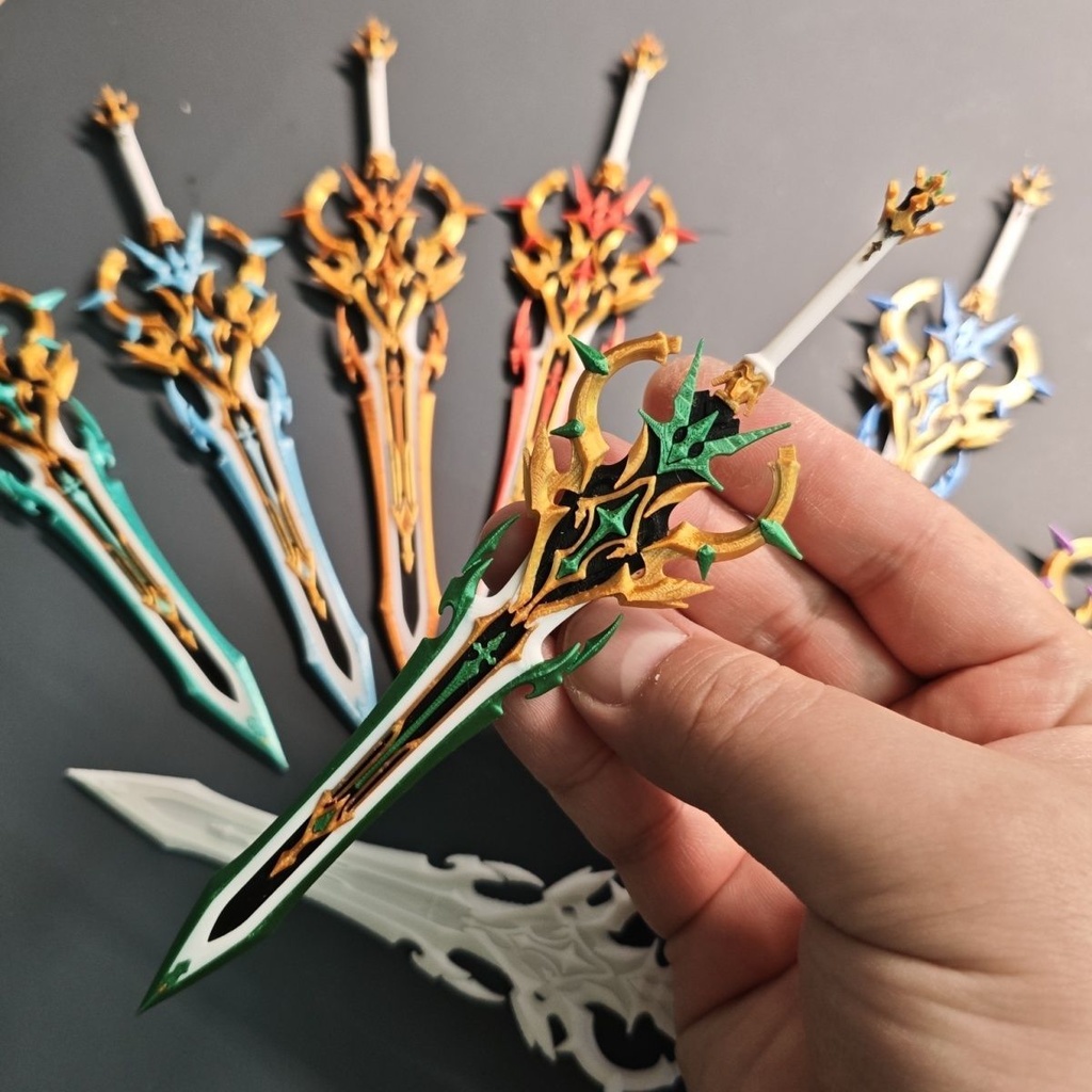 【煌烈・真化】 両手剣 メガミデバイス 1/12 1/10 武器