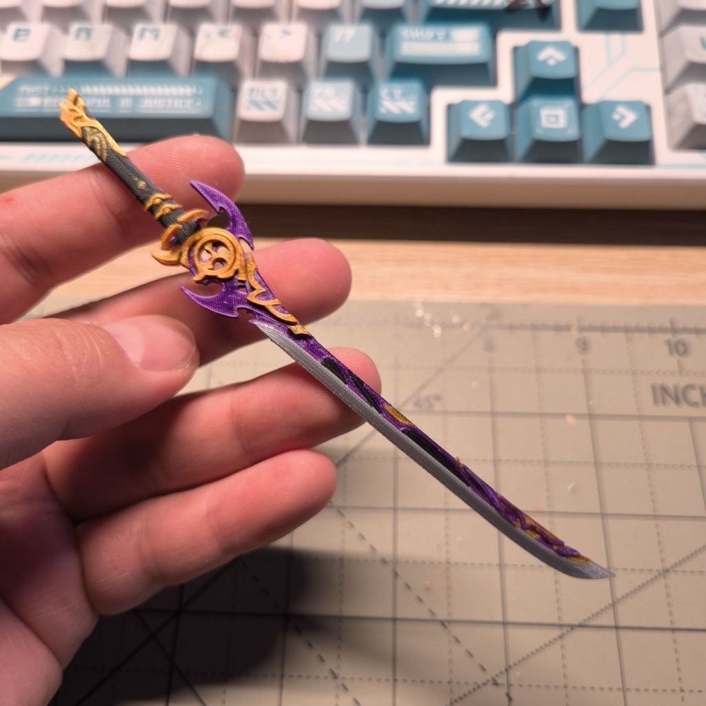 【霧切の廻光】 片手剣　メガミデバイス　1/12　1/10　武器