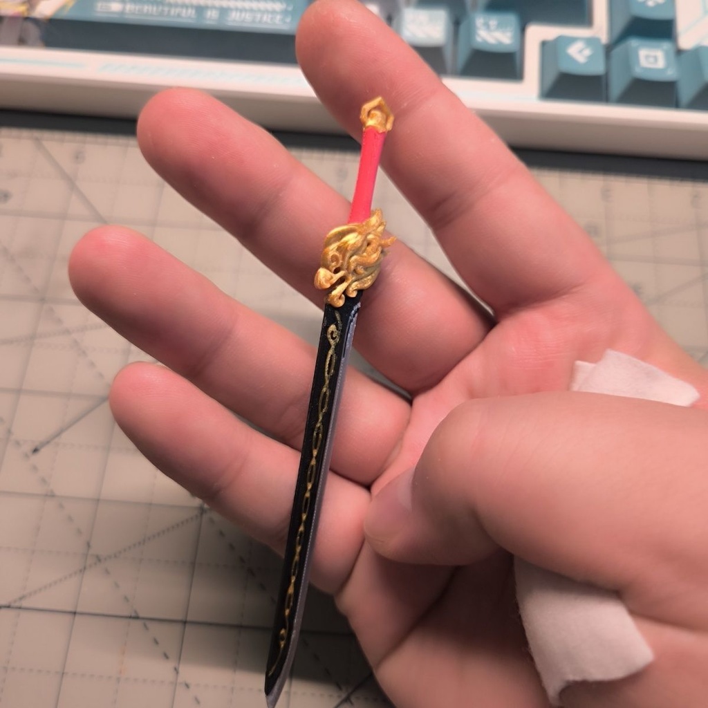 【匣中龍吟】 片手剣　メガミデバイス　1/12　1/10　武器