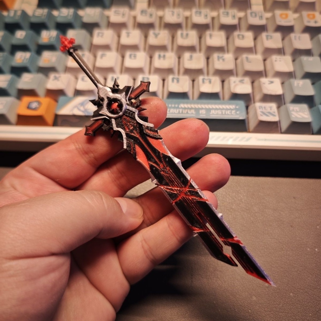 【狼の末路】 両手剣　メガミデバイス　1/12　1/10　武器