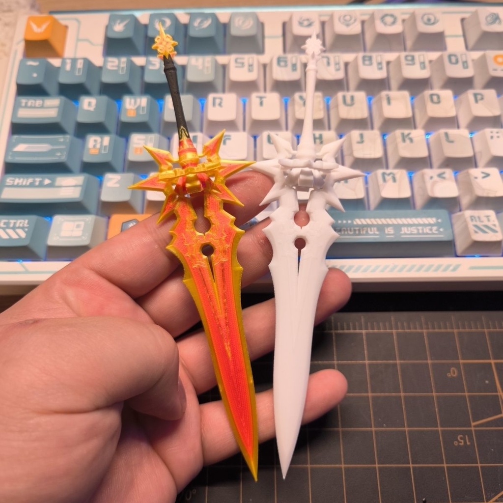 【千烈の日輪】 マーヴィカ　両手剣　メガミデバイス　1/12　1/10　武器