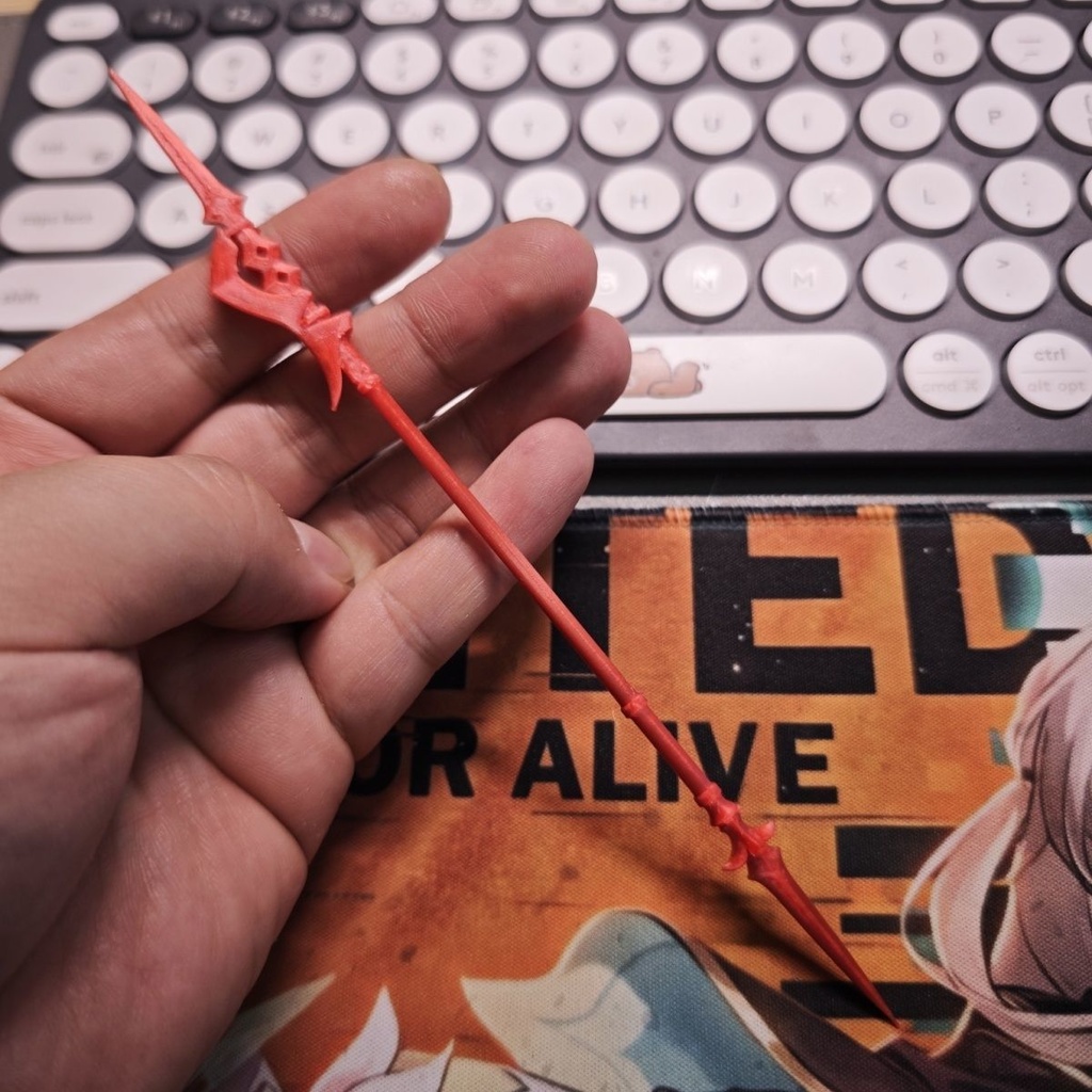 【ルパ】 闘炎の爪痕 大剣 長槍 メガミデバイス 1/12 1/10 武器