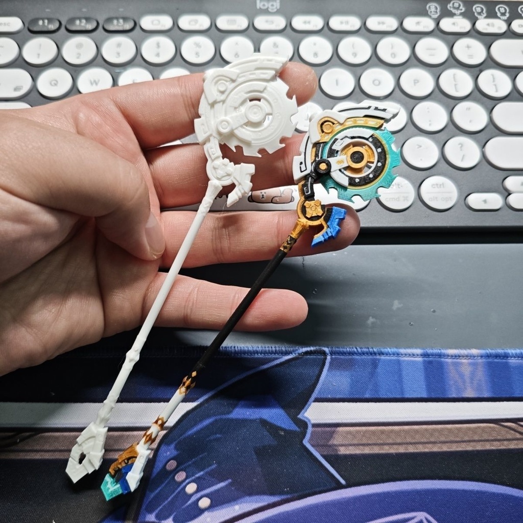 【砕け散る光輪】 イネファ　長柄武器　メガミデバイス　1/12　1/10　武器