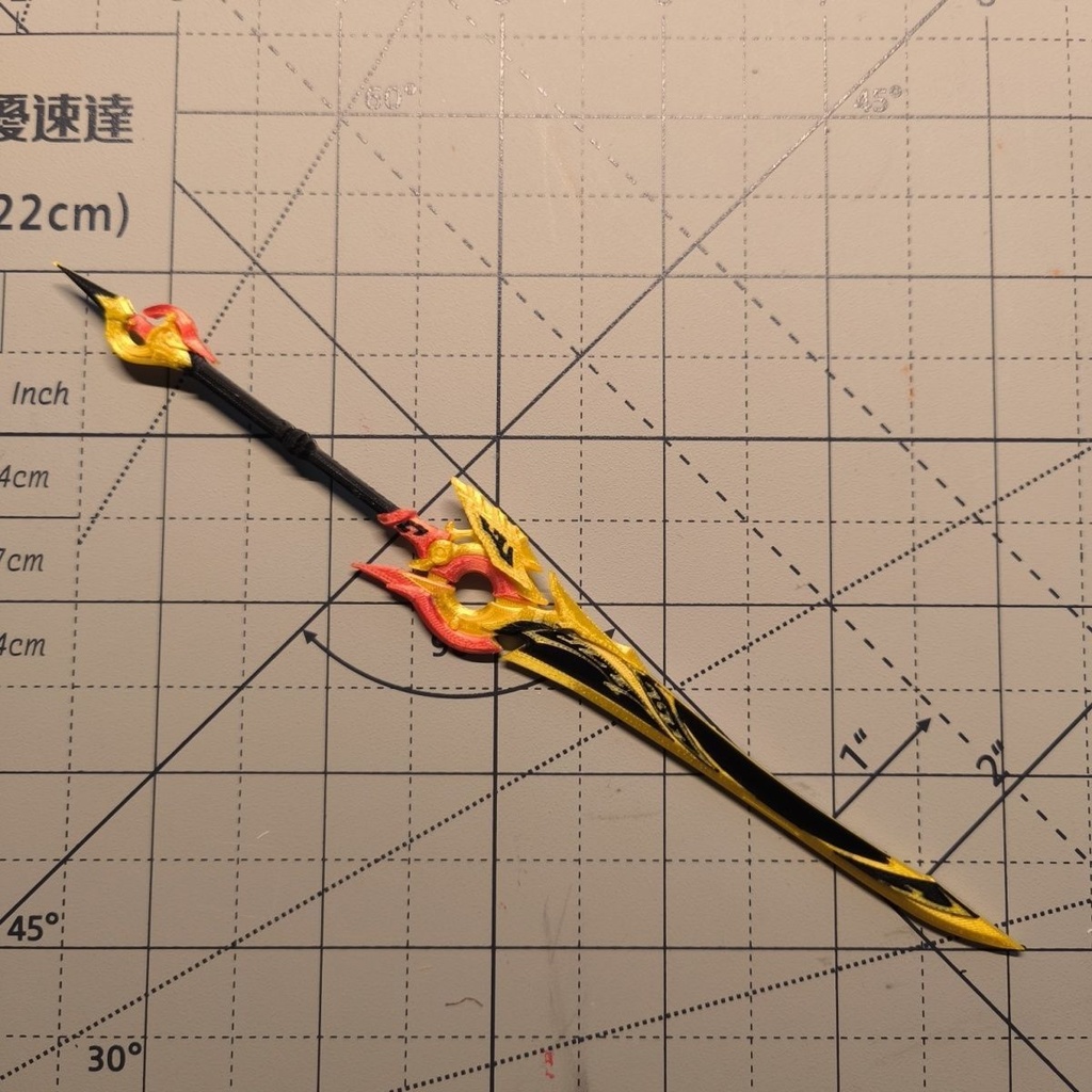 【景元】 石火夢身　陣刀　メガミデバイス　1/12　1/10　武器