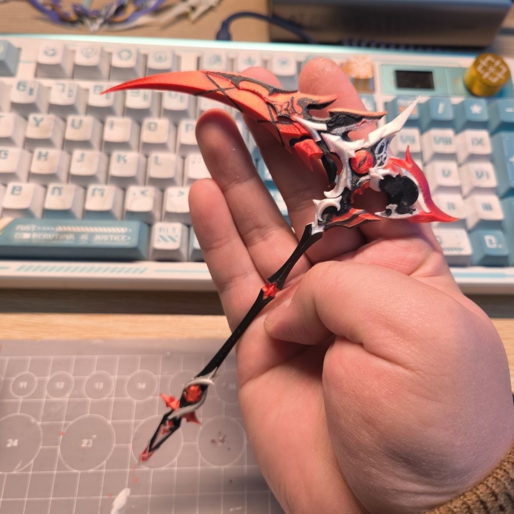 【星淵のニュクス】 ゼーレ　大鎌　メガミデバイス　1/12　1/10　武器