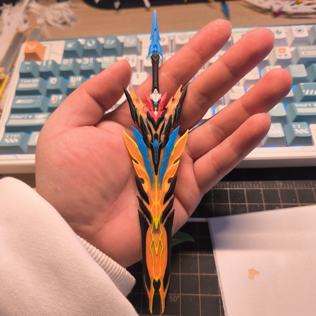 【劫滅・無烬】 大剣 メガミデバイス 1/12 1/10 武器