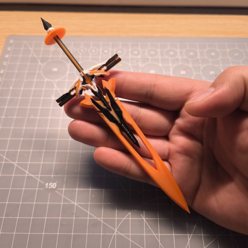 【天火大剣】 大剣 メガミデバイス 1/12 1/10 武器