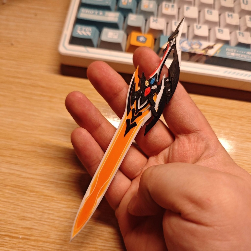 【薪炎の律者】 大剣　メガミデバイス　1/12　1/10　武器