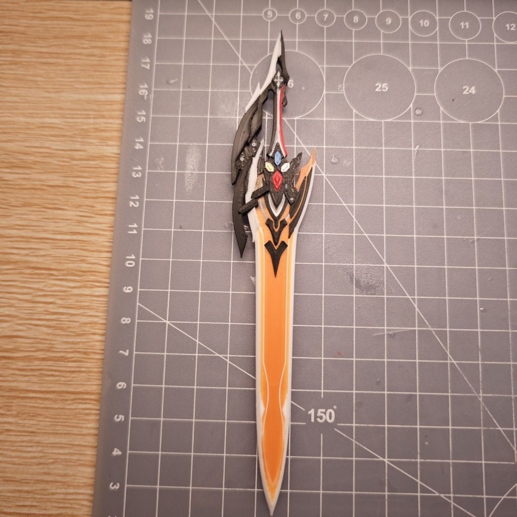 【薪炎の律者】 大剣 メガミデバイス 1/12 1/10 武器