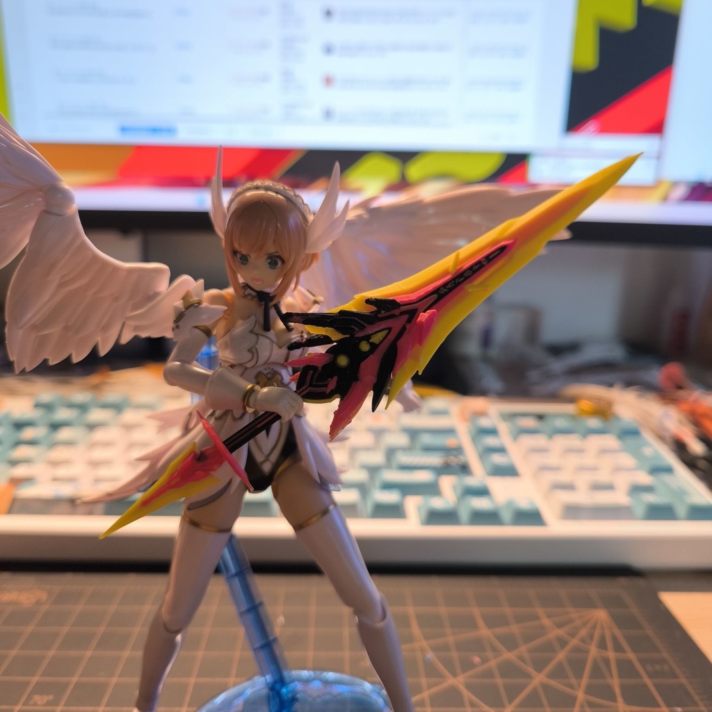 【劫滅・無限】 大剣 メガミデバイス 1/12 1/10 武器