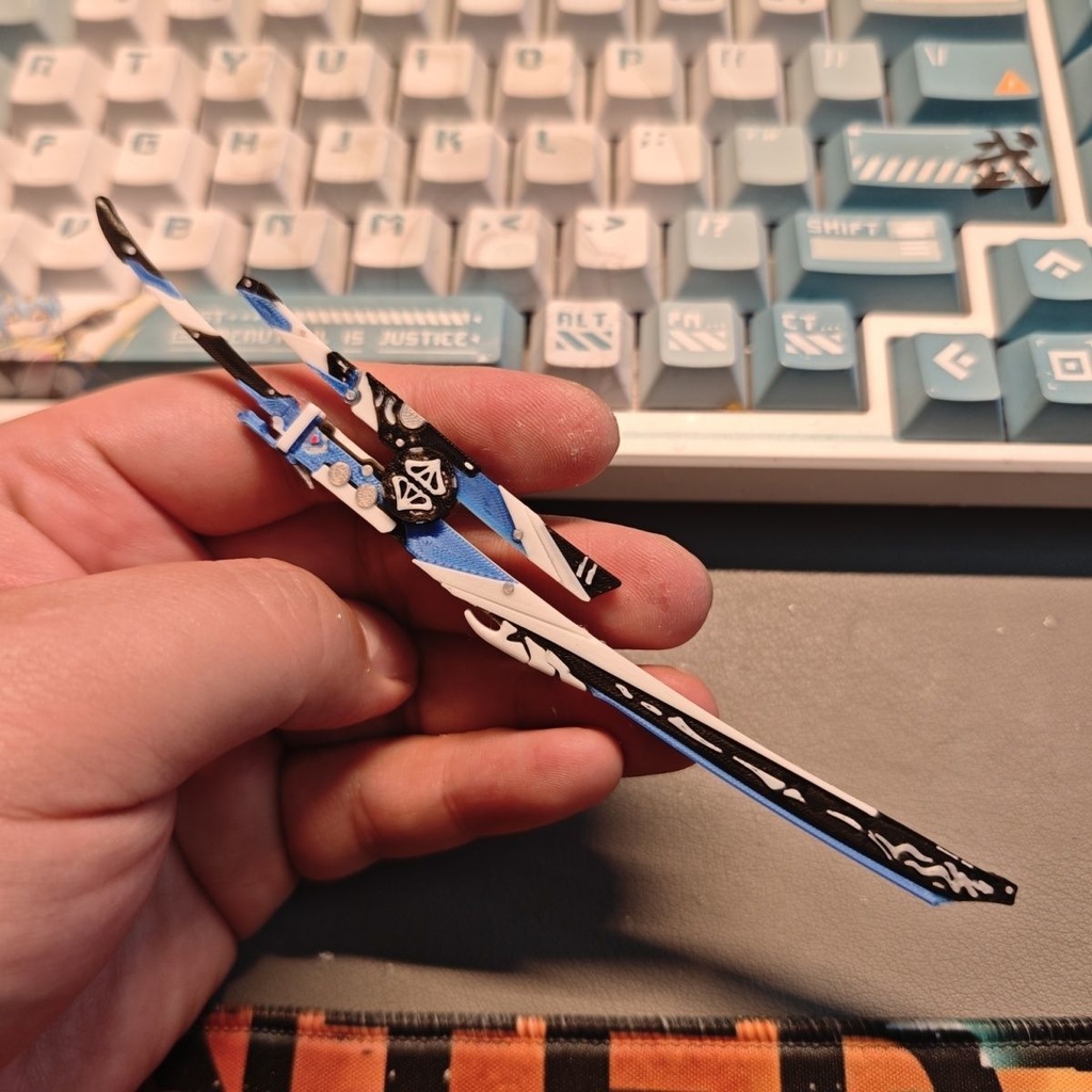 【夜煌】 ルシア・深紅ノ影 刀 メガミデバイス 1/12 1/10 武器