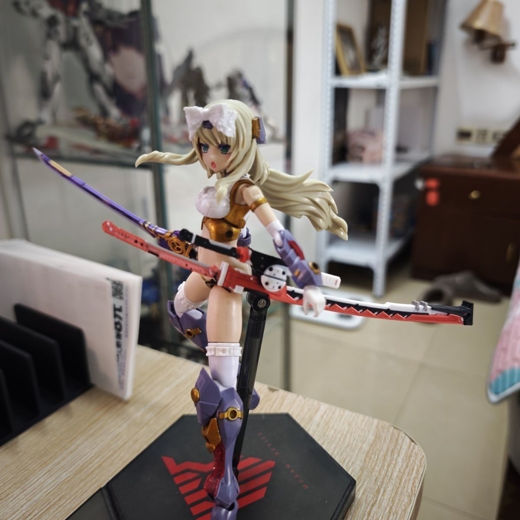 【夜煌】 ルシア・深紅ノ影 刀 メガミデバイス 1/12 1/10 武器