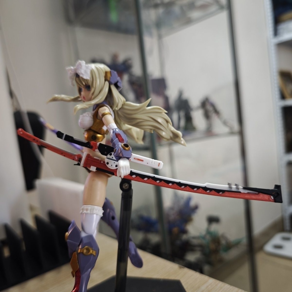 【夜煌】 ルシア・深紅ノ影 刀 メガミデバイス 1/12 1/10 武器