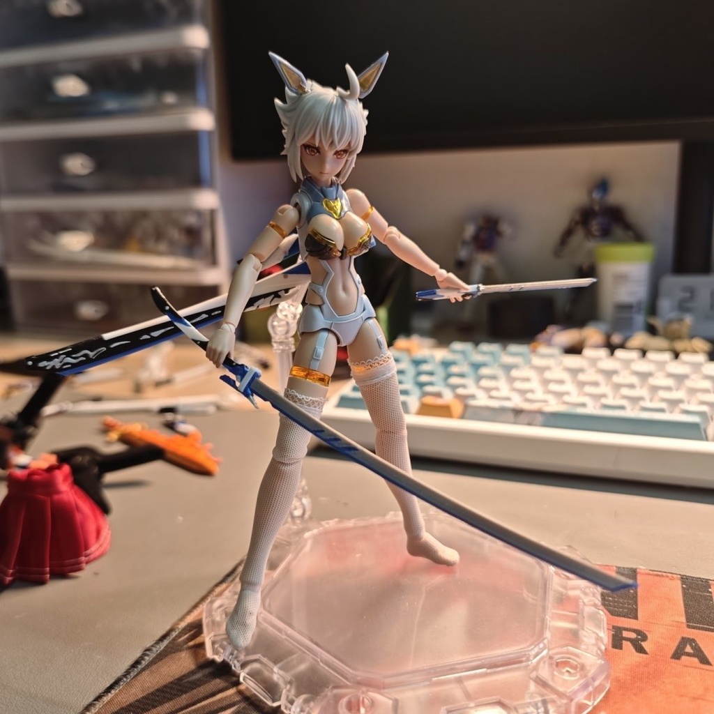 【夜煌】 ルシア・深紅ノ影 刀 メガミデバイス 1/12 1/10 武器