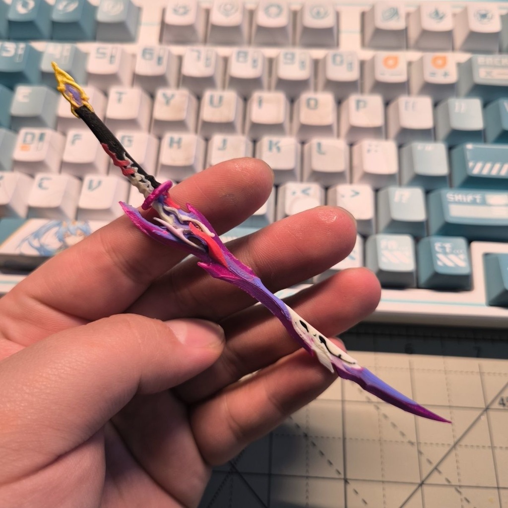 【浄罪七雷・鳴神見】 雷の律者　刀　メガミデバイス　1/12　1/10　武器