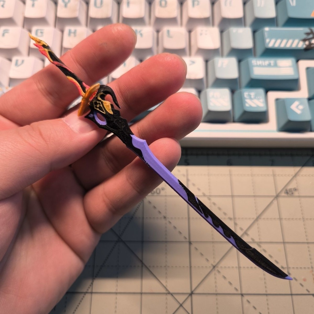 【神罰の境:裁決)】 雷の律者　刀　メガミデバイス　1/12　1/10　武器