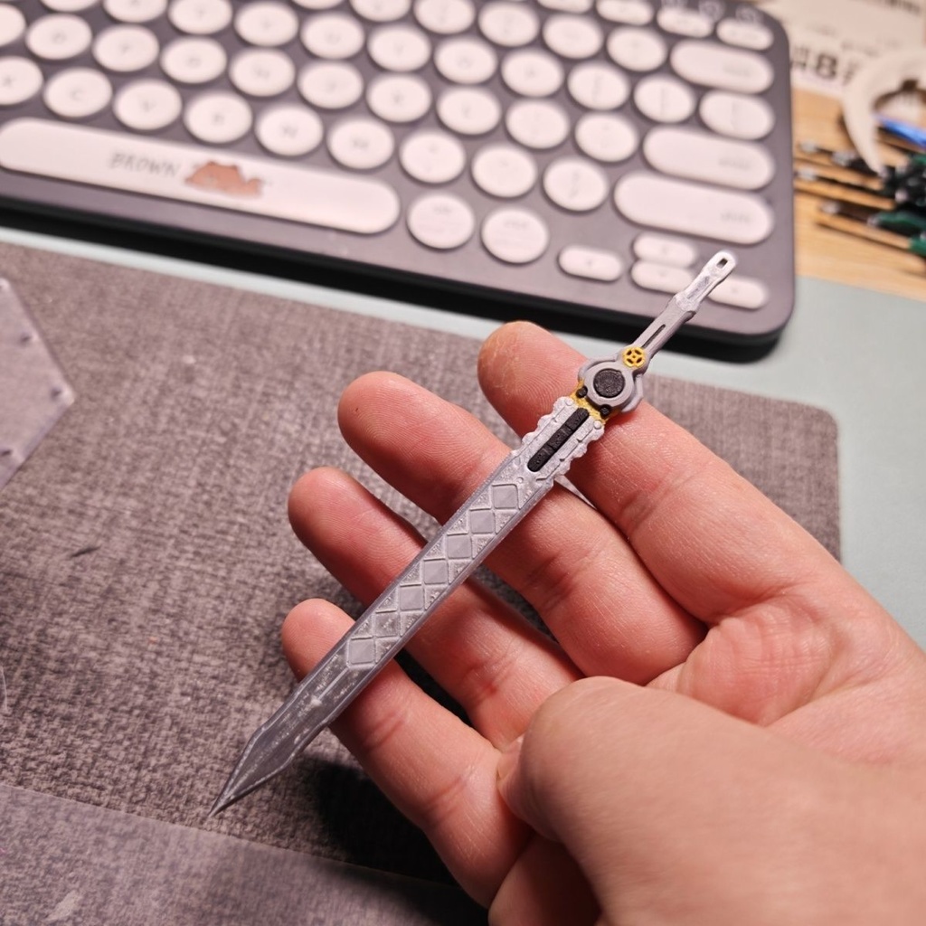 【葉瞬光】剣　メガミデバイス　1/12　1/10　武器　塗装済