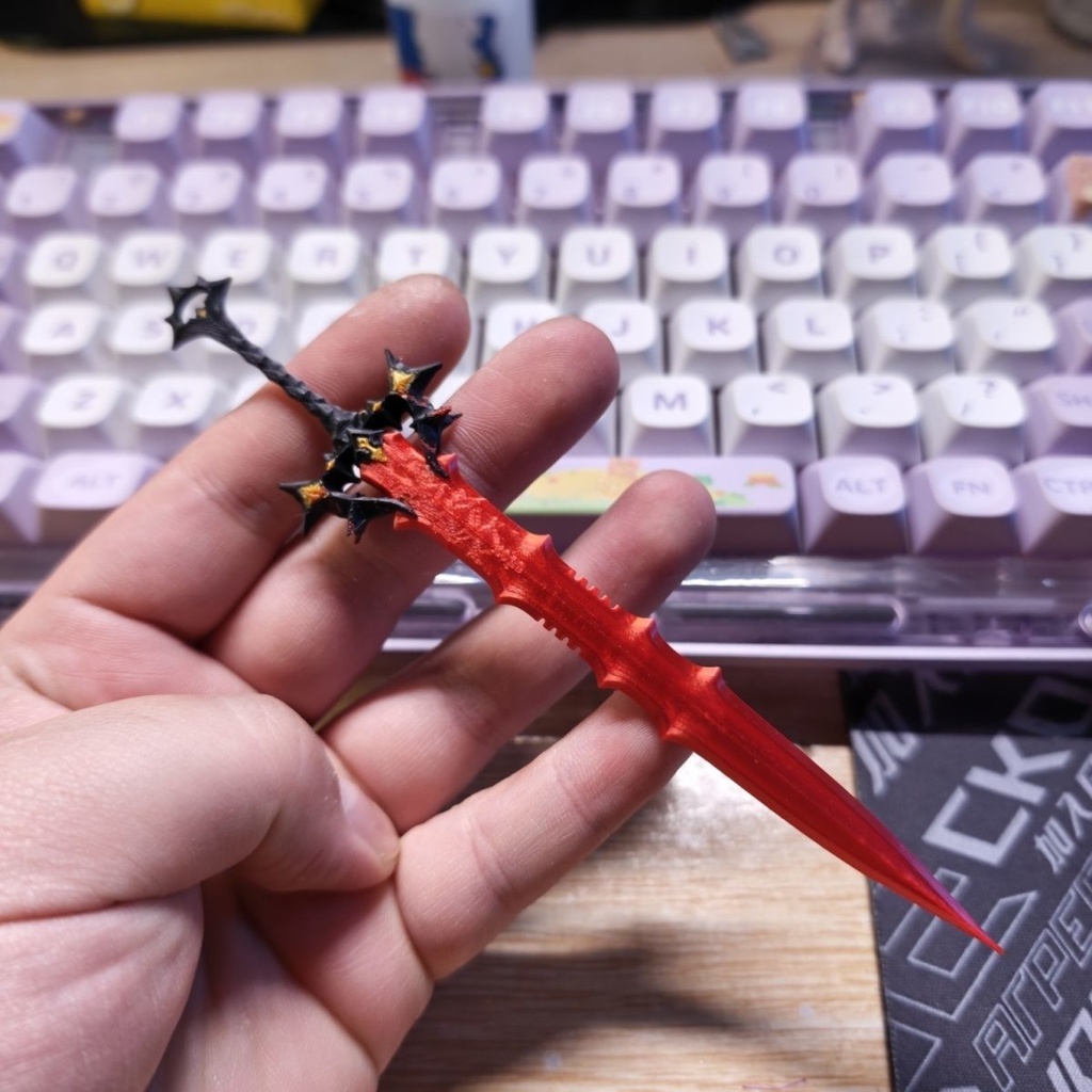 【レーヴァテイン】フレイムフォージ　メガミデバイス　1/12　1/10　武器　塗装済