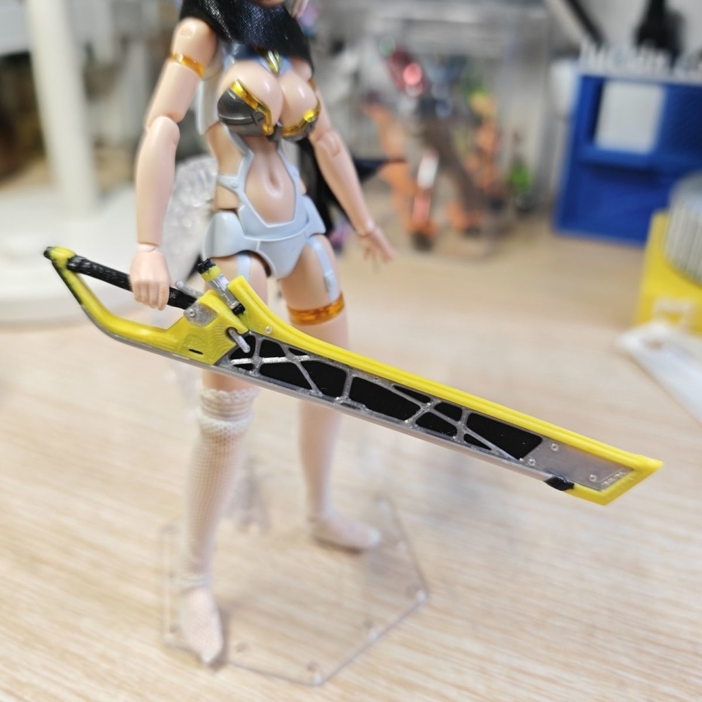 【鋼鉄余音】メガミデバイス　1/12　1/10　武器　塗装済