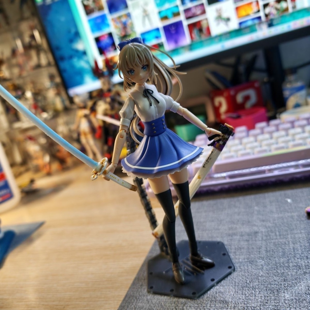 【灼霜】緋雪 メガミデバイス 1/12 1/10 武器 塗装済