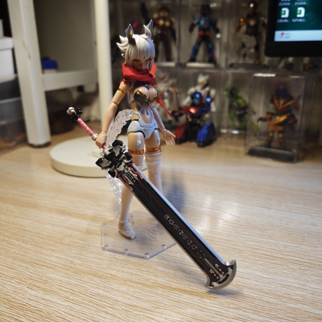 【赤纓】ミフ　メガミデバイス　1/12　1/10　武器　塗装済