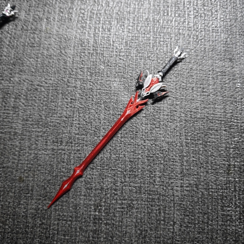 【ドゥリン】黒蝕　片手剣　メガミデバイス　1/12　武器　塗装済