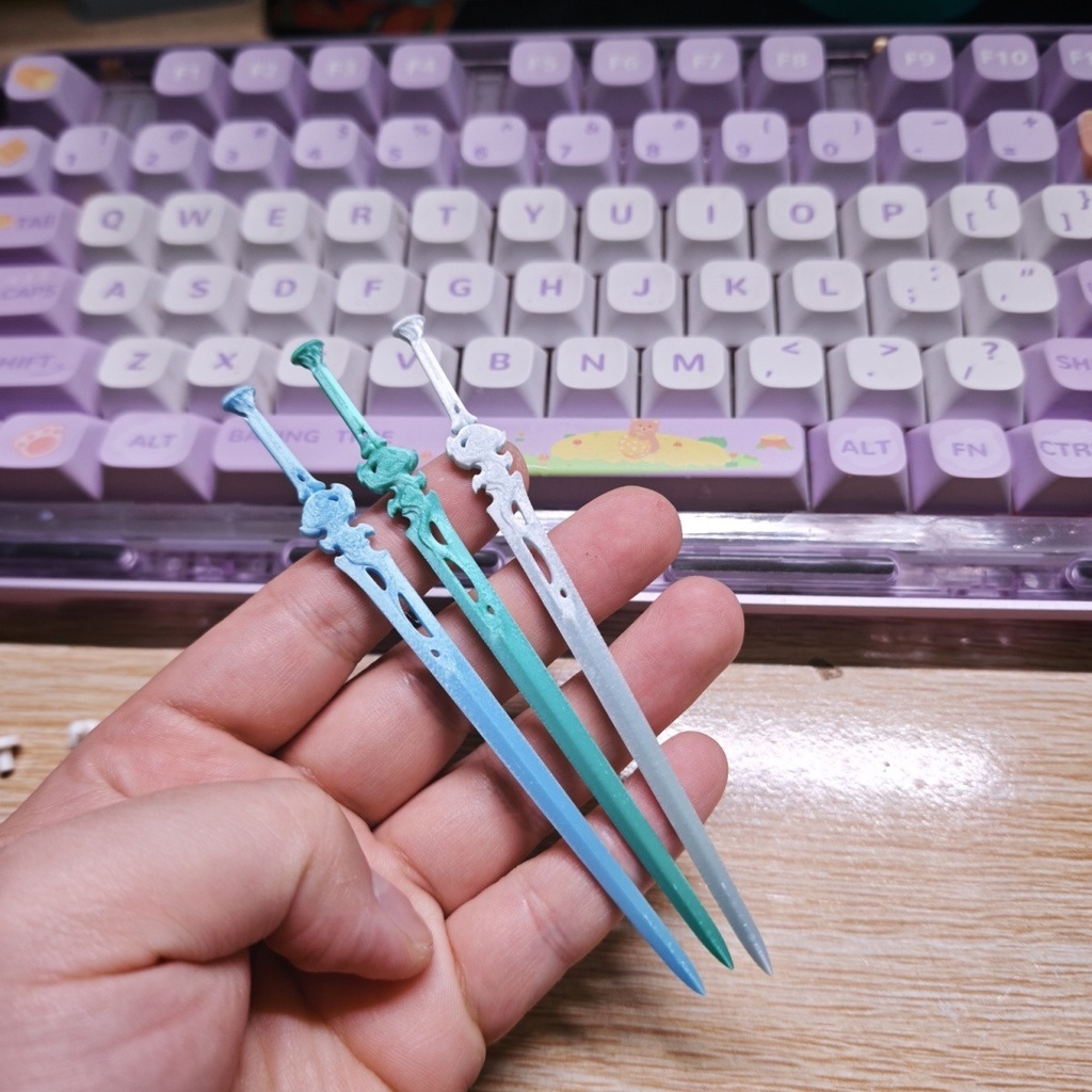 【清宵】雲琅　メガミデバイス　1/12　武器　塗装済　3点セット