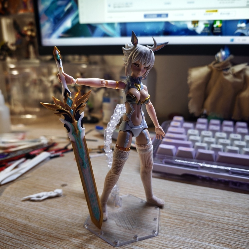 【ファルカ】狼の武勲詩 メガミデバイス 1/12 モチーフ武器 塗装済