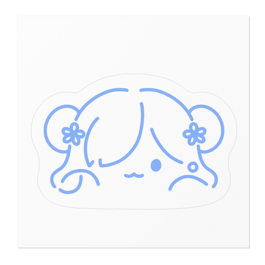 のぺのさいんすてっかー(しろ)