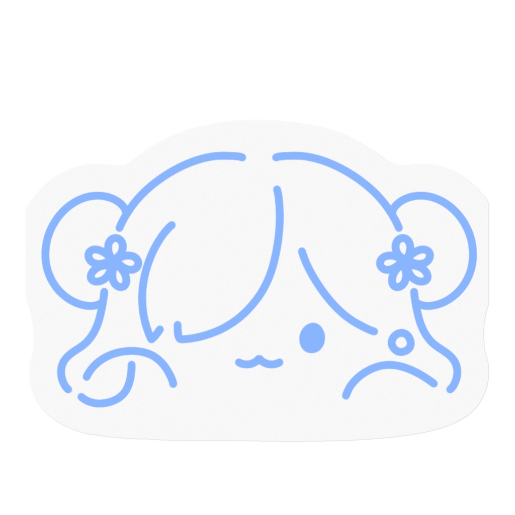 のぺのさいんすてっかー(とうめい)