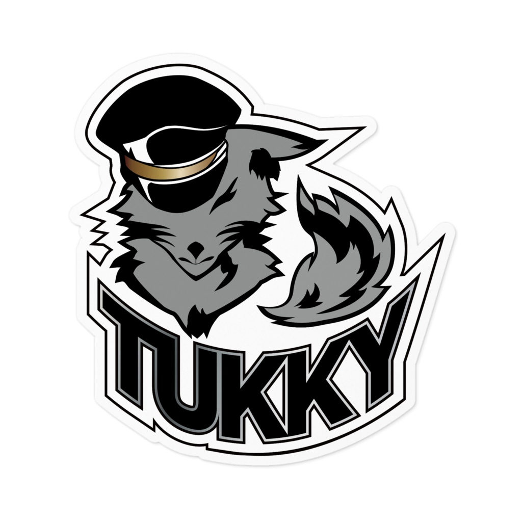 Tukky　ロゴステッカー