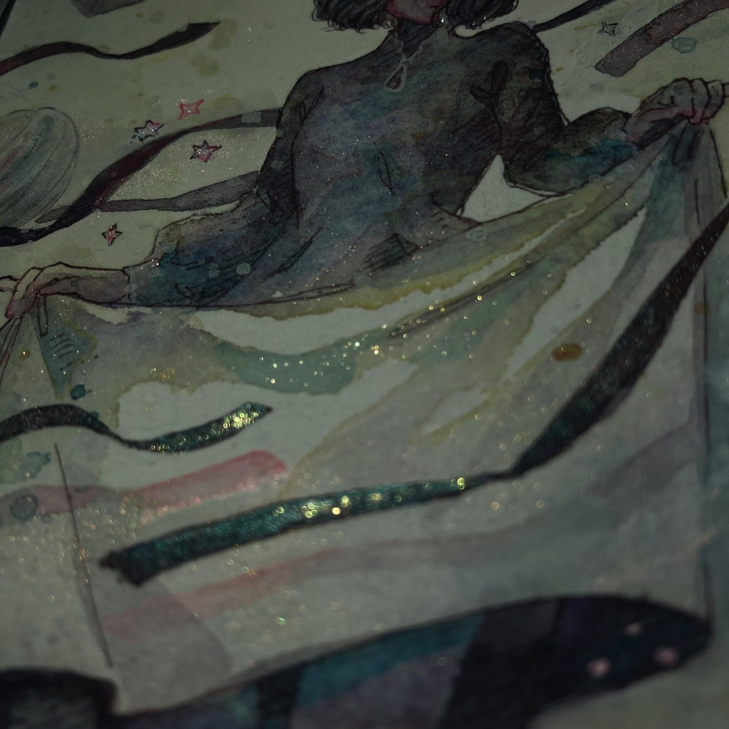 原画『毒が風にのる』