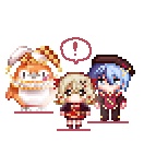 pictSQUARE用アバター（フェニーくん・こはね・冬弥）