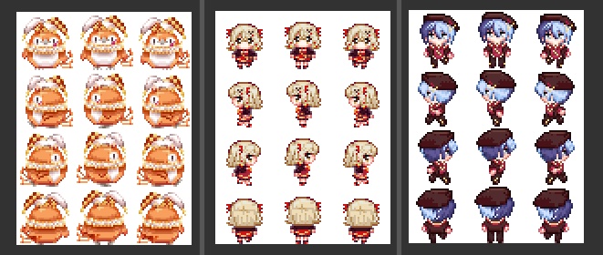 pictSQUARE用アバター（フェニーくん・こはね・冬弥）