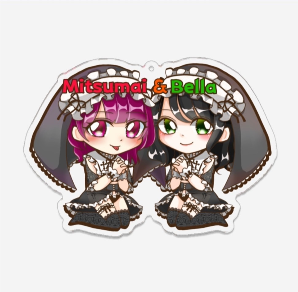 蜜苺×BELLAオリジナルアクリルキーホルダー
