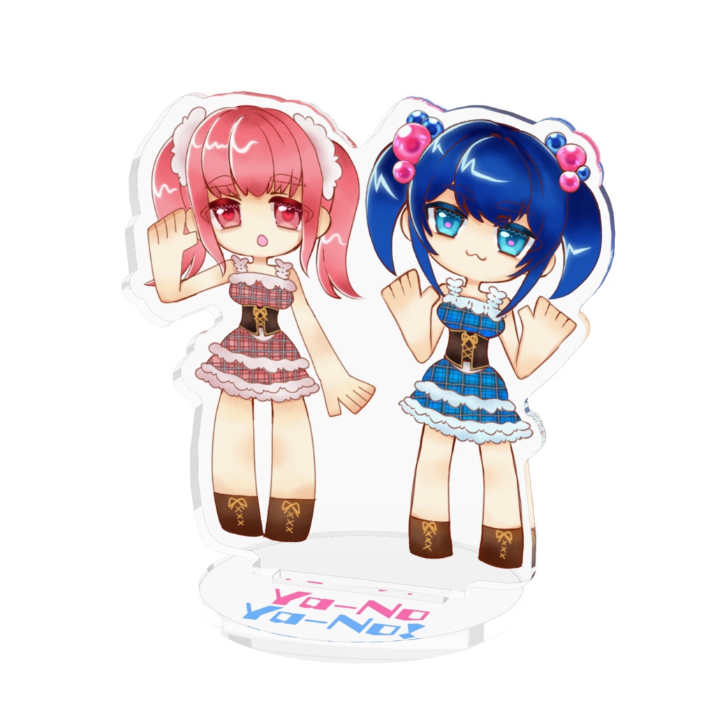 【非公式】こめこねこ2世&もちこねみ9世のアクリルスタンド