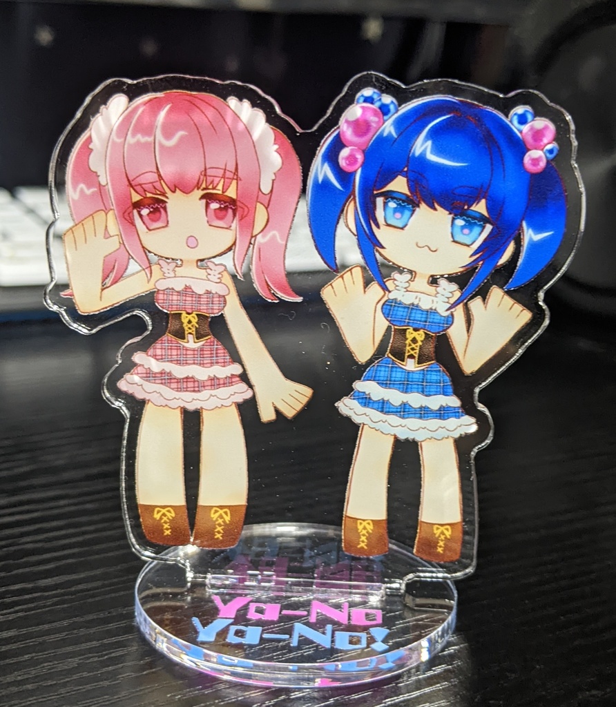 【非公式】こめこねこ2世&もちこねみ9世のアクリルスタンド