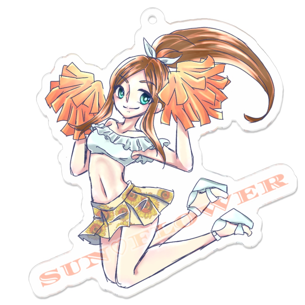 sun flower 松山久美子アクキー